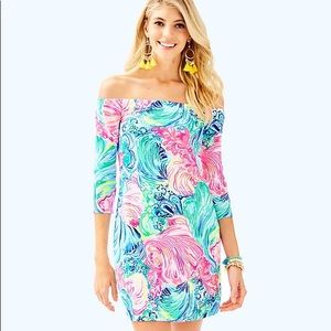 Laurana Off the Shoulder Lilly Pulitzer Dress